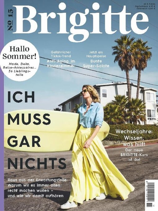 Title details for Brigitte by DPV Deutscher Pressevertrieb - Available